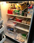 Organized refrigerator.