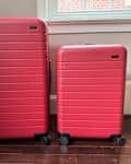 Two suitcases side by side.