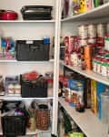 Pantry before organization.