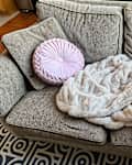 Pottery Barn faux fur blanket review.
