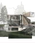 Obsidian BADG concept house architecture graphic