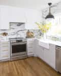 Kitchen by Sarah Sherman Samuel with BOXI by Semihandmade cabinets