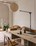 Metahaiku studio space with handmade furniture