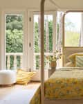 West Elm Rhode Collection Toulon quilt and pillow shams.