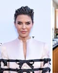 Lisa Rinna headshot; Kitchen interior