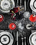 Williams Sonoma Halloween dinnerware.