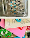 Items in drawer before reorganizing.