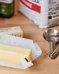 Stick of butter, one opened
