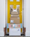Parcels Left on House Doorstep