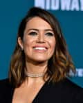 NOVEMBER 05: Mandy Moore attends the Premiere Of Lionsgate's "Midway" at Regency Village Theatre on November 05, 2019 in Westwood, California.