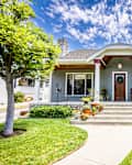 A 1923 Craftsman Bungalow Home with a fresh coat of paint