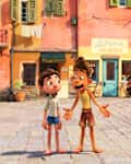 LUCA, from left: Luca, Alberto, 2021.