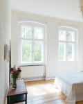 Minimalist Naturally-Lit Bedroom