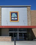 Aldi storefront in Palm Springs, CA October 2025