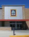 Aldi storefront in Palm Springs, CA October 2025