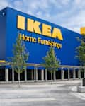 RICHMOND, BC, CANADA - MAY 30, 2013: IKEA Richmond store on May 30, 2013. Founded in Sweden in 1943, Ikea is the world's largest furniture retailer.
