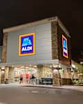 Moreno Valley, CA / USA - December 8, 2019:  ALDI Store Front