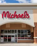 Fort Myers, FL, / USA 3/11/20 : Michaels' store entrance to one of their locations in Cape Coral Florida; Michaels is a retail chain of stores specializing in arts and crafts