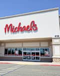 Los Angeles, California, United States - 04-26-2021: A view of the store front of a Michael's arts and crafts retail store.