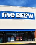 Five Below Store Sign