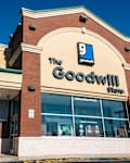 Bound Brook, New Jersey, USA - January 22, 2022. Exterior Sign of the Goodwill Industries Store and Donation Center.