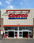 Novi, Michigan, USA - Aug 30, 2024 : Costco Wholesale Store front entrance. Costco Wholesale is an American multinational corporation which operates a chain of membership only big box retail store.
