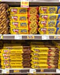 Los Angeles, California, United States - 08-14-2024: A view of several shelves dedicated to packages of Keebler cookies, at the store.