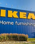 Toronto, ON, Canada - March 30, 2024: View at the IKEA logo store in Toronto, Canada.