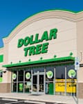 Apex, North Carolina  - August 18 2025: Dollar Tree Storefront Exterior Building Entrance Apex North Carolina Retail Location