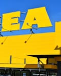 May 1, 2026, Örebro, Sweden. IKEA store sign.