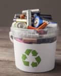 battery recycle bin