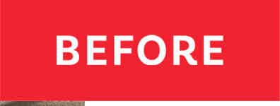 Dark accent wall in bedroom before renovation.