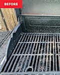 Grill before cleaning with Crocodile wipes.