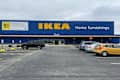 Ikea storefront.