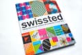 Book cover titled "Swissted" featuring colorful vintage rock poster designs.