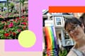 photos of author in their neighborhood