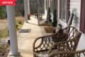 Before: Dull and dated front porch