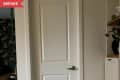 Before: Plain white door
