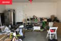 Before: cluttered garage space