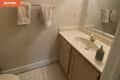 Before: beige bathroom