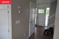 gray entryway of home before remodel