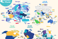 Map of museums of the world