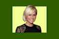 Headshot of Yolanda Hadid on a colorful background.