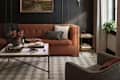 Living room with a Joanna Gaines x Loloi rug