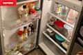 Fridge after organizing.