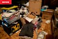 Attic before decluttering.