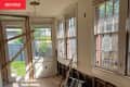 Sun room during renovation.