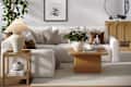 Living room with Nathan James furniture