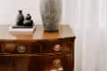 Mud vase styled in the home of Erika Espiritu