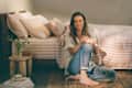 Brooklinen's Bedding Collab with Caroline Z Hurley promo photo